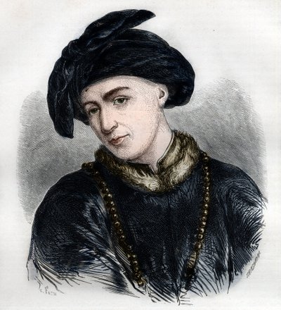 Jan Husin muotokuva (tai Jean Huss tekijältä French School