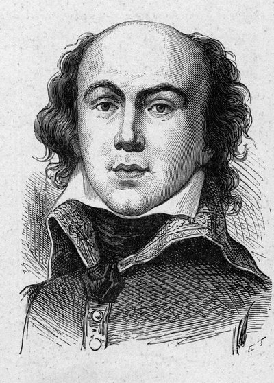 Jean-Baptisten (Jean Baptiste) muotokuva Annibal Aubert du Bayet (DuBayet) (1757-1797), ranskalainen poliitikko ja kenraali. tekijältä French School