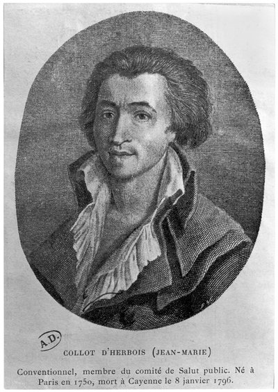 Muotokuva Jean-Marie Collot dHerbois