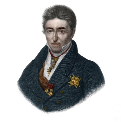 Muotokuva Jean Baptiste (Jean-Baptiste), Comte de Villele (1773-1854), ranskalainen poliitikko. Louis de Cormenin Timonin teoksessa LIBRE DES SporERS. 1842. Yksityinen kokoelma. tekijältä French School