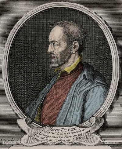 Jean Doratin muotokuva (todellisen nimensä Jean Dinemandi Auratus tekijältä French School