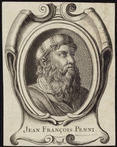 Jean Francois Pennin muotokuva tekijältä French School