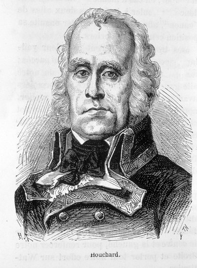 Muotokuva Jean Nicolas Houchardista (1738 - 1793), ranskalaisesta kenraalista - Henri Martinin "" L