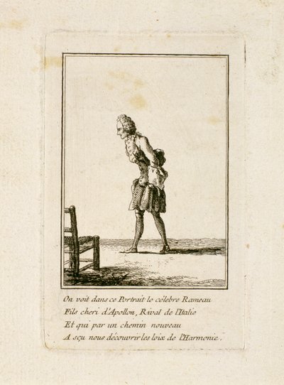 Jean-Philippe Rameaun (1683-1764) muotokuva tekijältä French School