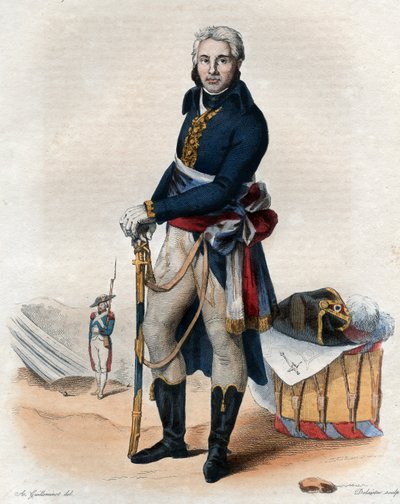 Jean Victor Moreaun (1763-1813), ranskalaisen kenraalin muotokuva. tekijältä French School