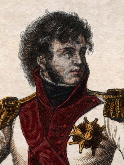 Muotokuva Joachim Muratista (1767-1815), Ranskan marsalkka ja suuramiraali. tekijältä French School