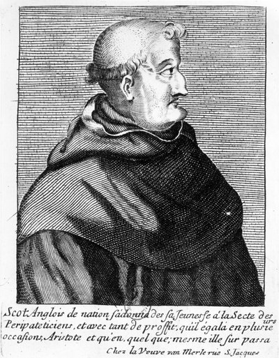 John Duns Scotuksen muotokuva (n. 1265–1308) tekijältä French School