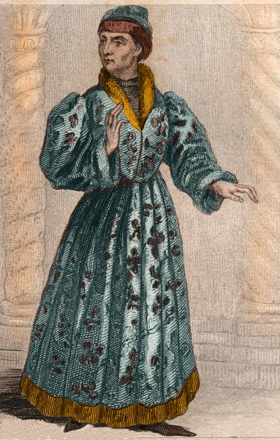 John the Fearless (1371-1419) Burgundin herttuan muotokuva. tekijältä French School