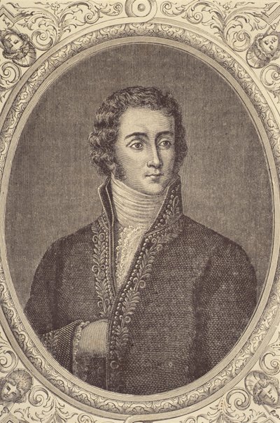 Joseph Fouchen, Otranton herttuan (1763-1829) muotokuva (kaiverrus) tekijältä French School