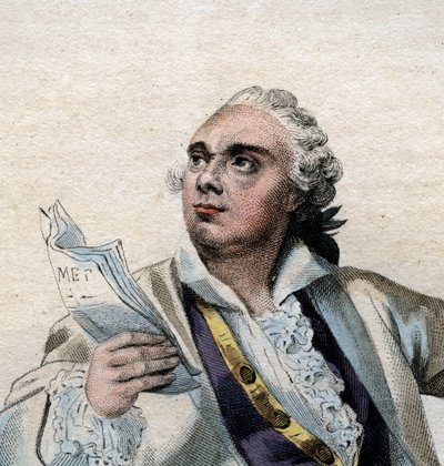 Lekainin (1729-1778), ranskalaisen näyttelijän muotokuva. tekijältä French School