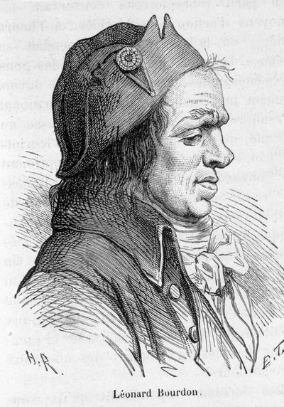 Ranskalaisen poliitikon Leonard Bourdonin (1754-1807) muotokuva - Henri Martinin "" L