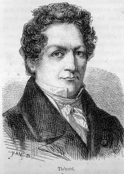 Muotokuva ranskalaisesta kemististä Louis Jacques Thenardista (1777-1857). tekijältä French School