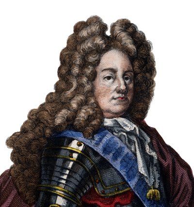 Muotokuva Louis Joseph de Bourbonista, Vendomen herttuasta (1645-1712), ranskalaisesta sotilaskomentajasta ja Ranskan marsalkasta. tekijältä French School