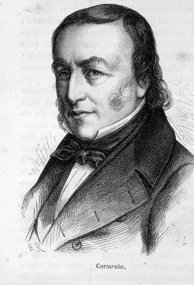 Louis Marie de La Hayen varakreivi de Cormeninin muotokuva tekijältä French School
