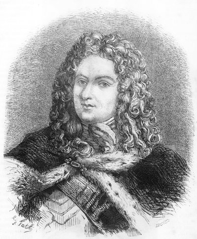 Louis de Rouvroyn muotokuva Saint-Simonin herttuasta tekijältä French School