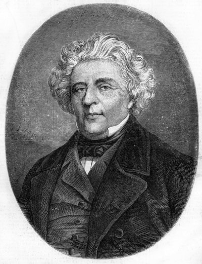Muotokuva ranskalaisesta oopperalaulajasta Luigi Lablachesta (1794-1858). tekijältä French School