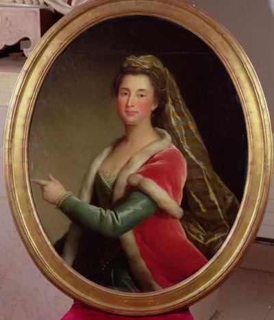 Madame Champmeslen muotokuva (1642-98) tekijältä French School