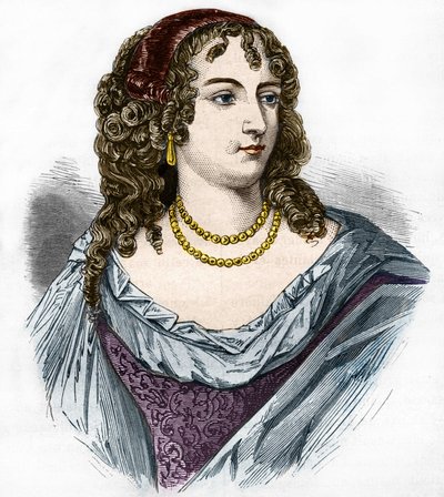Marion Delormen muotokuva (Marie de Lon, Demoiselle de Lorme tekijältä French School
