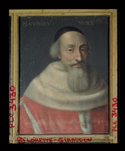 Champlatren herran Mathieu Molen (1584-1656) muotokuva tekijältä French School
