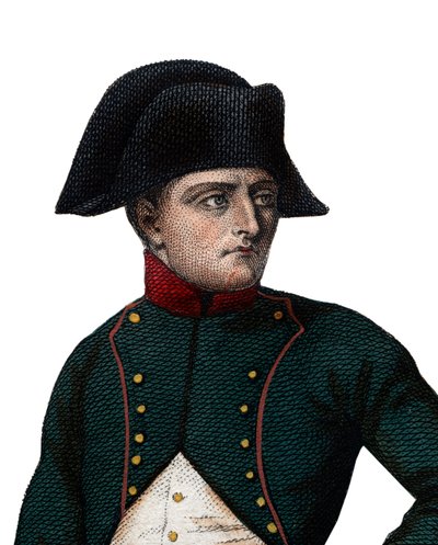Napoleon Bonaparten (1768-1821) muotokuva ensimmäisenä konsulina. tekijältä French School
