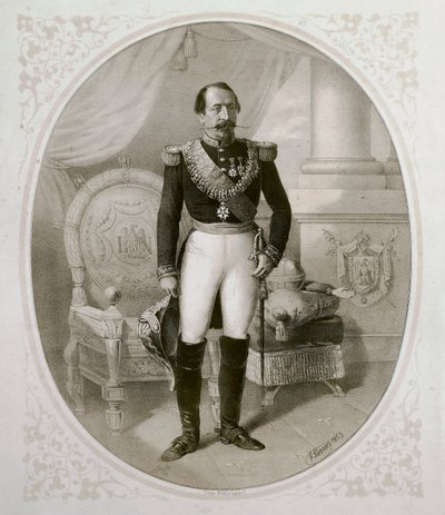 Napoleon III:n muotokuva (1808-1873) tekijältä French School
