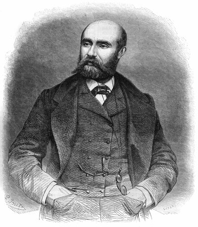 Muotokuva Paul Henry Corintin Fevalista (Paul Feval pere tekijältä French School