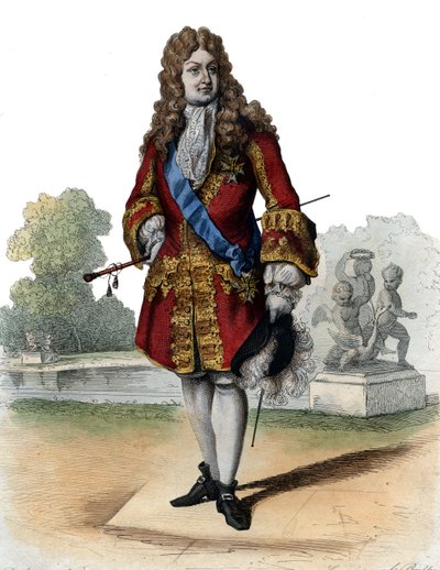 Muotokuva Philippe II:sta, Orleansin herttuasta (1674-1723). tekijältä French School