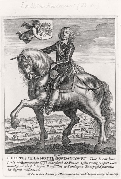 Muotokuva Philippe de La Mothe Houdancourtista (1605-57) tekijältä French School