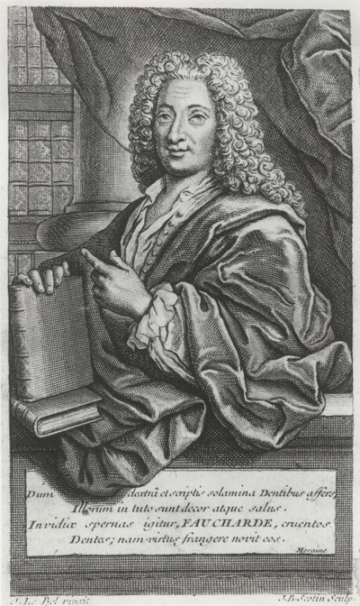 Pierre Fauchardin muotokuva (1678-1763) tekijältä French School