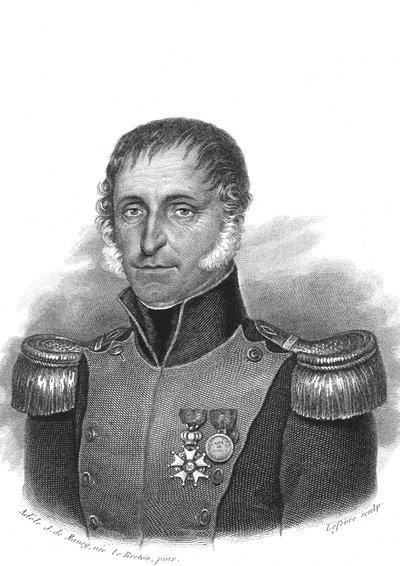 Pierre Thomas Laurent Pailletten (1776-1835) muotokuva (kaiverrus) tekijältä French School