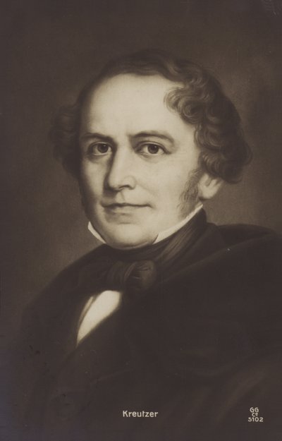 Rodolphe Kreutzerin muotokuva tekijältä French School