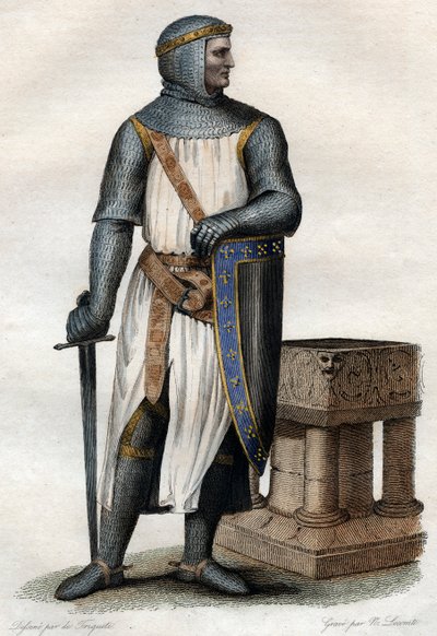 Muotokuva Rollosta (Robert I) (860-c.927-933), viikinkijohtajasta ja Normandian herttuasta. tekijältä French School