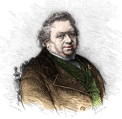 Muotokuva Saintinen (Xavier Boniface de Saintine tekijältä French School