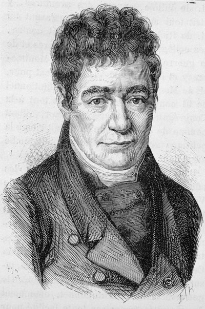 Silvestre de Sacyn muotokuva - Henri Martinin "Ranskan historiassa". tekijältä French School