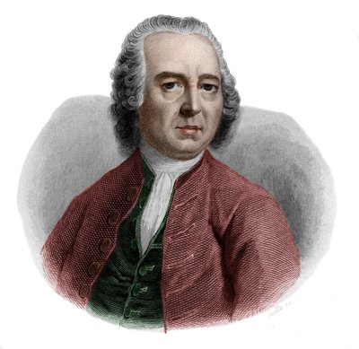 Ranskalaisen kirjastonhoitajan ja sihteerin Valentin Jamerey-Duvalin (1695-1775) muotokuva. tekijältä French School