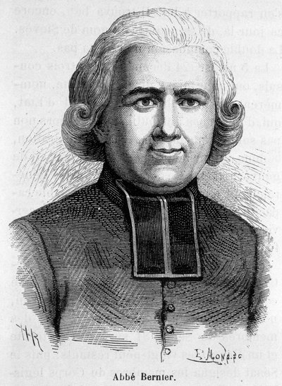 Abbe Bernierin muotokuva, Ranskan prelaatti (1762-1806) tekijältä French School