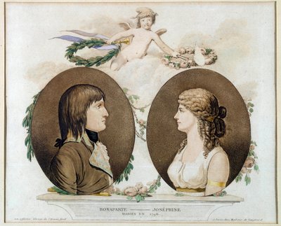 Muotokuvia Napoleon Bonapartesta (1769-1821) ja Josephine de Beauharnais