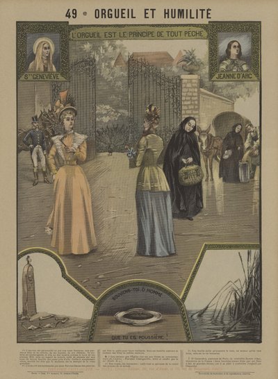 Ylpeys ja nöyryys (väri litho) tekijältä French School