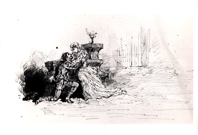 Ruy Blasin (1838) tuotantovihkonen, Victor Hugo (1802-85), 1880 (kynä ja muste paperille) tekijältä French School