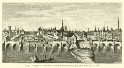 Pont-Neufin rakennusprojekti Versailles