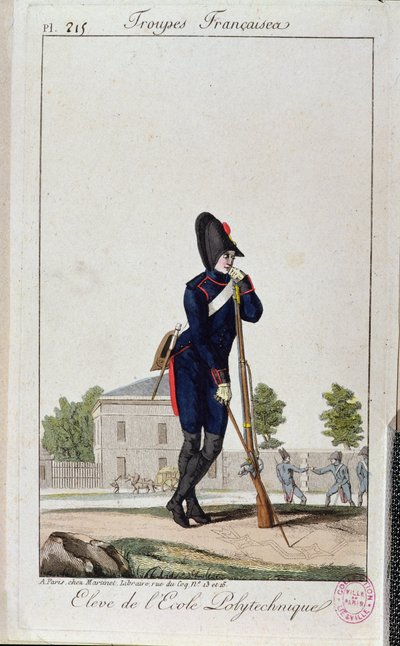Polytechniquen oppilas, Troupes Francaisesista n. 1805 tekijältä French School
