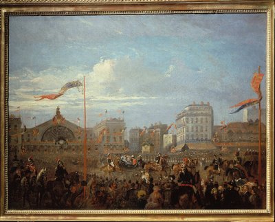 Kuningatar Victoria (1819-1901) saapuu Gare de l