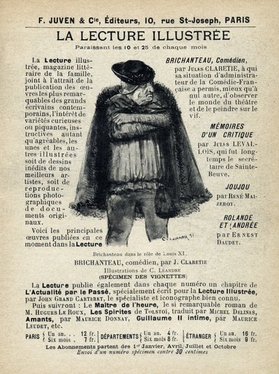 Lukeminen kuvitettu. Julkaisu Tristan Bernardin "Tales de Pantruche et d