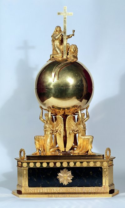 Orjantappurakruunun pyhäinjäännös, 26. lokakuuta 1804 (kulta) tekijältä French School