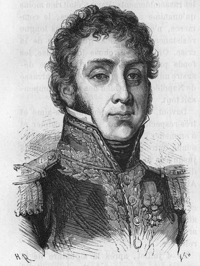Remy Joseph Isidore Exelmans (tai Exelmans), Ranskan marsalkka ja peer (1775-1852) - Henri Martinin teoksessa "Ranskan historia" tekijältä French School
