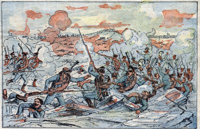 Austerlitzin taistelun tai kolmen keisarin taistelun esitys 12.2.1805. tekijältä French School