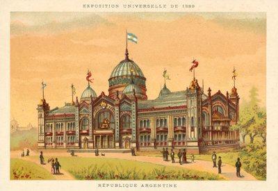 Argentiinan tasavalta, yleisnäyttely 1889, Pariisi tekijältä French School