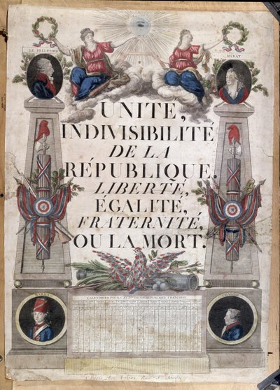 Republikaanien kalenteri, 1794 tekijältä French School