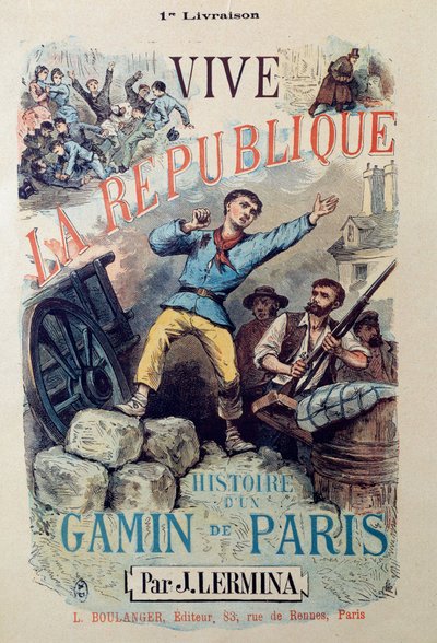Vuoden 1848 vallankumous: Jules Lerminan (1839-1913) kirjan "Vive la republique, histoire d