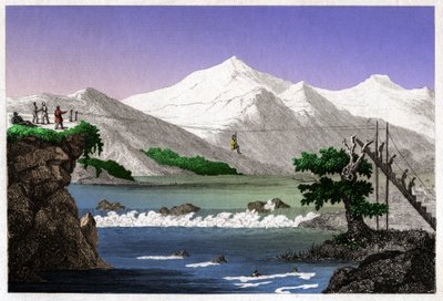 Rio Magdalena. (kaiverrus, n. 1840) tekijältä French School